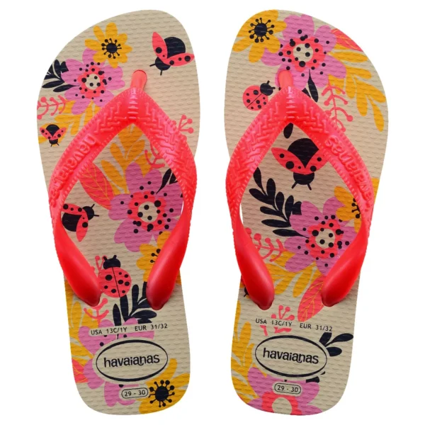 SANDALIAS HAVAIANAS KIDS FLORES FC PR