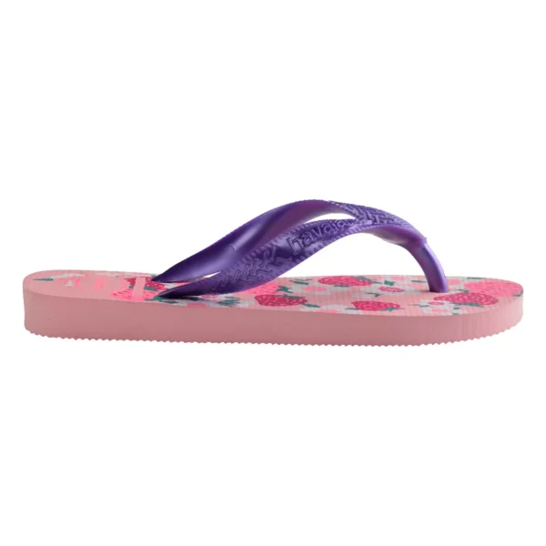 SANDALIAS HAVAIANAS KIDS FLORES FC PR - Imagen 4