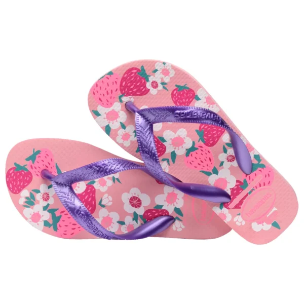 SANDALIAS HAVAIANAS KIDS FLORES FC PR - Imagen 3