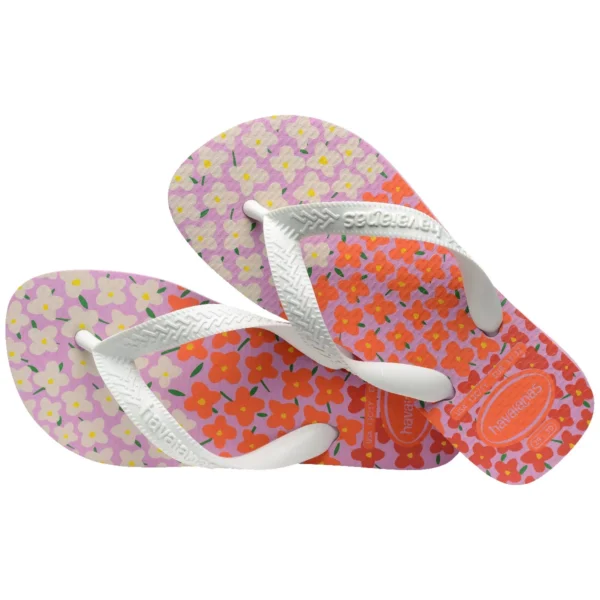 SANDALIAS HAVAIANAS KIDS FLORES FC PR - Imagen 4