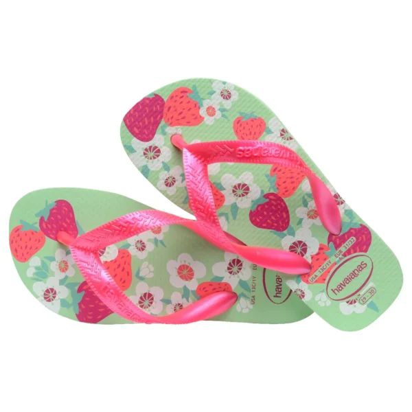 SANDALIAS HAVAIANAS KIDS FLORES FC PR - Imagen 3
