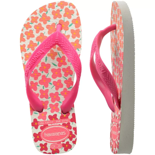 SANDALIAS HAVAIANAS KIDS FLORES FC PR - Imagen 3