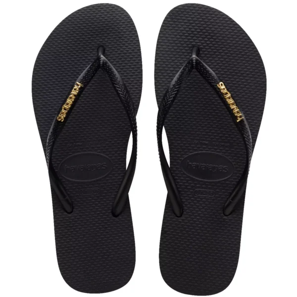 SANDALIAS HAVAIANAS SLIM LOGO MET FC PR