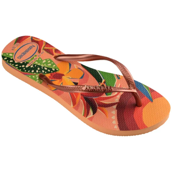 SANDALIAS HAVAIANAS SLIM TROPICAL FC PR - Imagen 2