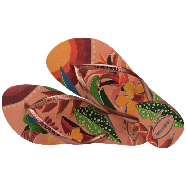 SANDALIAS HAVAIANAS SLIM TROPICAL FC PR - Imagen 5