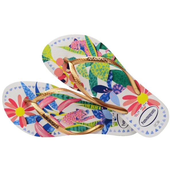 SANDALIAS HAVAIANAS SLIM TROPICAL FC PR - Imagen 5