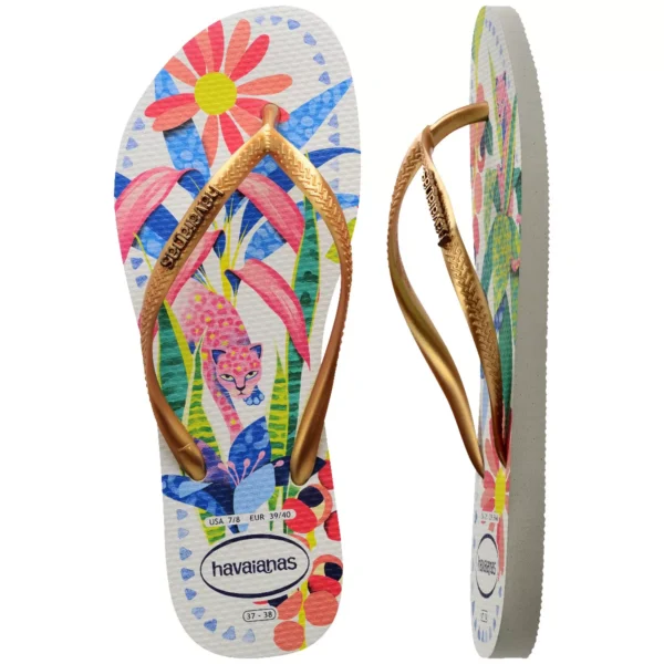 SANDALIAS HAVAIANAS SLIM TROPICAL FC PR - Imagen 4