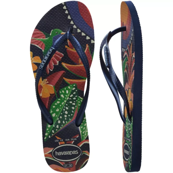 SANDALIAS HAVAIANAS SLIM TROPICAL FC PR - Imagen 4