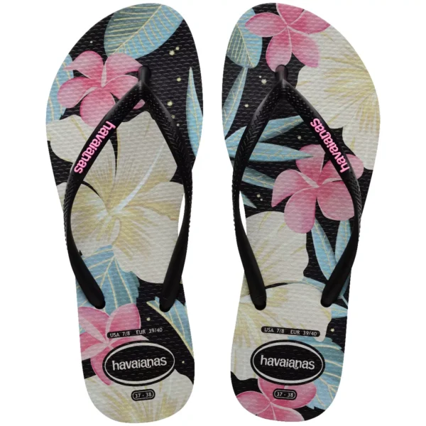 SANDALIAS HAVAIANAS SLIM FLORAL FC PR