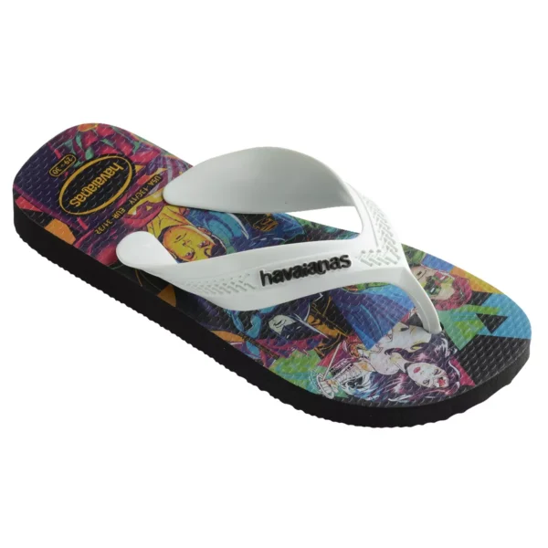 SANDALIAS HAVAIANAS K MAX HEROIS FC PR - Imagen 2