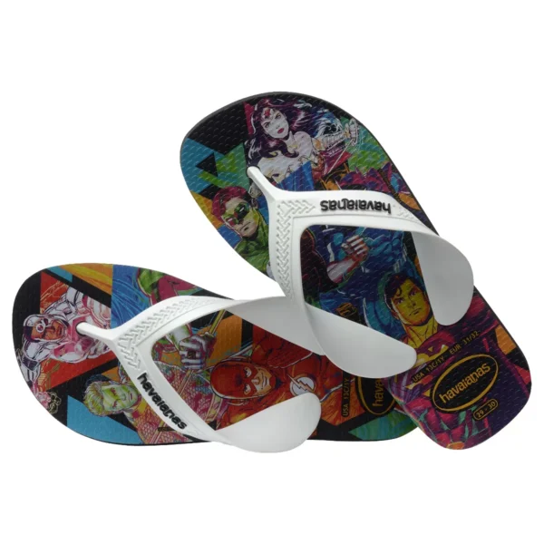 SANDALIAS HAVAIANAS K MAX HEROIS FC PR - Imagen 4