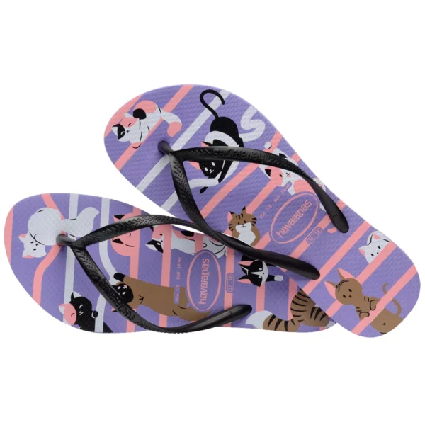 SANDALIAS HAVAIANAS SLIM PETS FC PR - Imagen 3