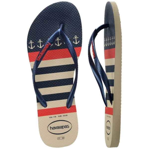 SANDALIAS HAVAIANAS SLIM NAUTICAL FC PRE - Imagen 4
