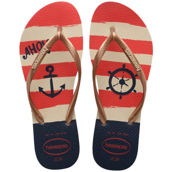 SANDALIAS HAVAIANAS SLIM NAUTICAL FC PRE