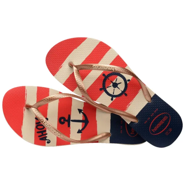 SANDALIAS HAVAIANAS SLIM NAUTICAL FC PRE - Imagen 5