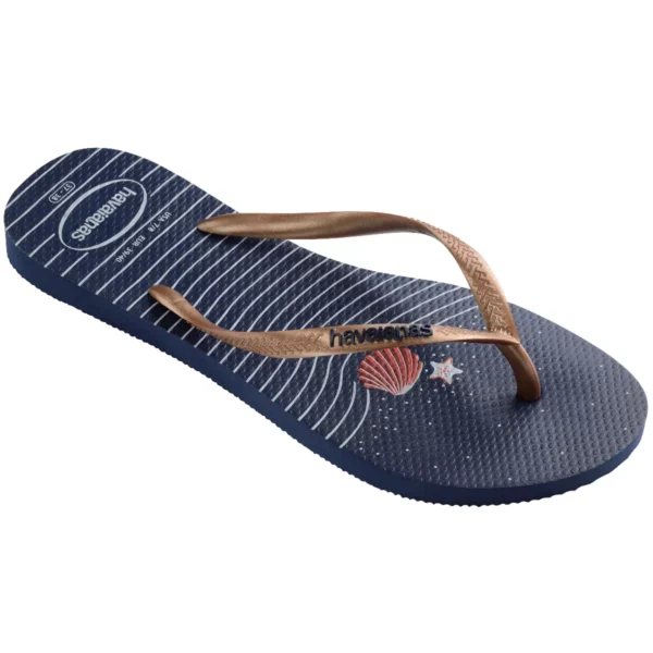 SANDALIAS HAVAIANAS SLIM NAUTICAL FC PRE - Imagen 2