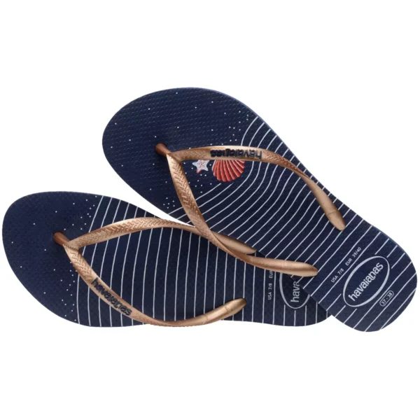 SANDALIAS HAVAIANAS SLIM NAUTICAL FC PRE - Imagen 3