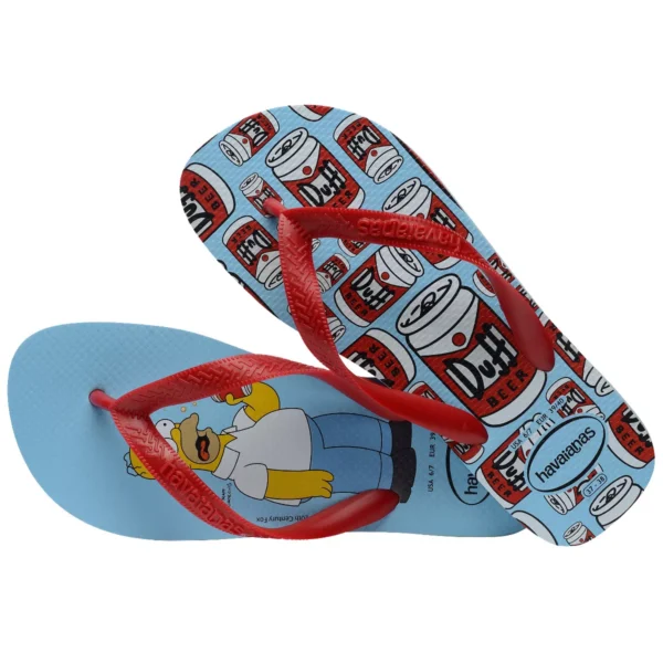 SANDALIAS HAVAIANAS SIMPSONS FC PR - Imagen 4