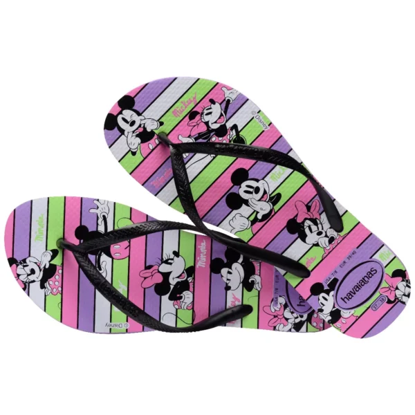 SANDALIAS HAVAIANAS SLIM DISNEY FC PR - Imagen 4