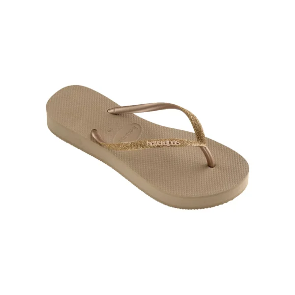 SANDALIAS HAVAIANAS SLIM FLATFORM SHINE - Imagen 2