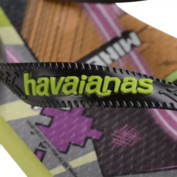 SANDALIAS HAVAIANAS KIDS MINECRAFT FC PR - Imagen 5