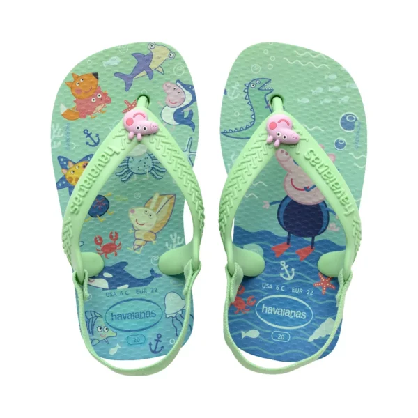 SANDALIAS HAVAIANAS N.B.PEPPA PIG FC PR