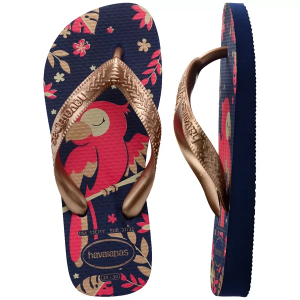 SANDALIAS HAVAIANAS KIDS TOP PETS FC PR - Imagen 3