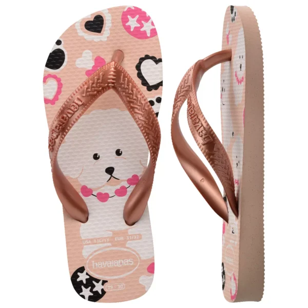SANDALIAS HAVAIANAS KIDS TOP PETS FC PR - Imagen 3