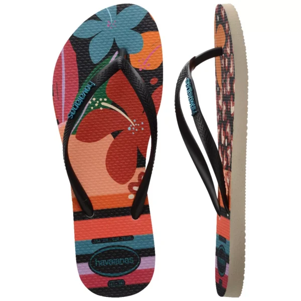 SANDALIAS HAVAIANAS SLIM PATCHWORK FC - Imagen 4