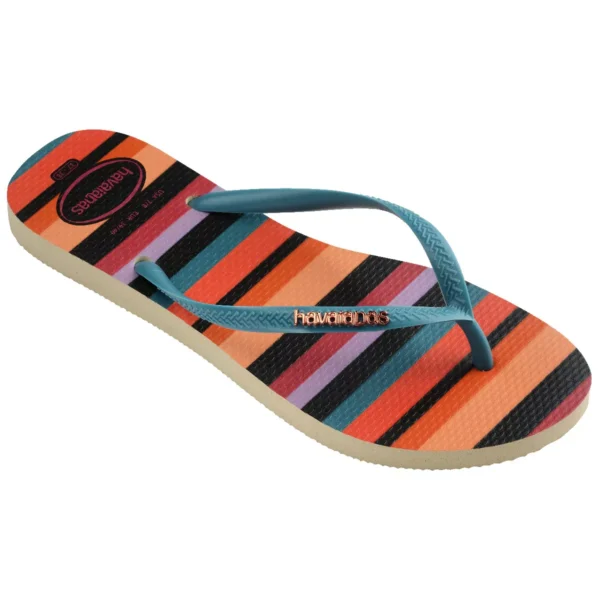 SANDALIAS HAVAIANAS SLIM PATCHWORK FC - Imagen 2